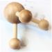 Wooden Roller Massager for Scalp & Body Pain Relief - Shiatsu Therapy & Foot Reflexology - Buy Online on GoSupps.com