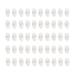 CCHUDE 25 pairs of soft silicone glass pads anti-slip glasses nose pads glasses air cushion nasal cushions nasal pads replacement for sunglasses