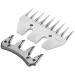 High-Strength Stainless Steel Shear Knife for Sheep & Goats | 9 Tooth Straight Blade & Swivel Replacement - Buy Online on GoSupps.com
