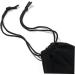 VALICLUD 5pcs Hair Dryer Pouch Hair Dryer Sack Lint Drawstring Bag M Drawstring Pouch Cell Phone Velvet Bag Black 15*30cm - Buy Online on GoSupps.com