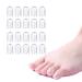 Silicone Anti-Friction Toe Protector 2024 New Silicone Little Toe Sleeves Gel Toe Protectors Women with Airflow Orifice Breathable Toe Separators (20pc)