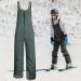 Tearom Kids Bib Snow Pants XL Grey | Insulated Ski Bib for Children - Buy Online on GoSupps.com
