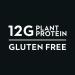 High Fiber Child Protein Bar - Gluten-Free Dark Chocolate Snack (12 x 50g) | No Artificial Additives - Buy Online on GoSupps.com