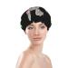 Happy Easter Day Reusable Shower Cap for Women & Kids - Adjustable, Double Layer, Suitable for All Hair Lengths - Buy Online on GoSupps.com