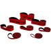 Buy CERBERUS Strength Resistance Bands 21mm - 10-60lb Resistance | International Shipping Available - Buy Online on GoSupps.com