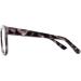 JIM HALO Blue Light Blocking Glasses for Women - Oversized Square Computer Glasses with Metal CP Temples in Gray Tortoise - Stylish Eye Protection for Work & Play - Buy Online on GoSupps.com