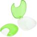 Durable Orthodontic Holder Case - Portable Denture Container with Pressure Lock Design (Light Green) | International Shipping Available - Buy Online on GoSupps.com