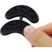 Shoe Heel Plates 10 Pairs Black - Replacement Heel Taps Repair Pad with Nails - Buy Online on GoSupps.com