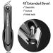 Nail Clippers for Thick Nails Splash-Free Fingernail Clippers Toenail Clippers Nail Cutters Nail Clippers with Fingernail File Manicure for Men & Women - Buy Online on GoSupps.com