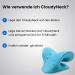 Buy SWZEC Cloudy Neck Lefaya Original Neck Stretcher | Best Orthopedic Test Winner | Blue - International Shipping - Buy Online on GoSupps.com