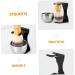 Beaupretty 4-Piece Razor Set with Stand & Bowl - Shaving Holder & Accessories in Multiple Colors | International Shipping - Buy Online on GoSupps.com