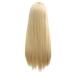 Wig Ladies Long Hair Gold Curly Straight Brazilian Party Women Hair 50s 60s 70s 80s