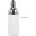 Beaupretty Airless Bottles Plastic Foam Dispenser Bottle Refillable Foaming Soap Dispenser Bottle Airless Lotion Bottle for Travel 6pcs(Sliver) Plastic Foam Dispenser Bottle - Buy Online on GoSupps.com