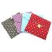 Pomeat Napkins Bag Menstrual Cup Pouch Nursing Pad Holder Washable Organizer Storage 4 Pcs