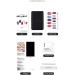 Zinipin Gellight Semi-Cured Gel Nail Strips | 24 Nail Wraps | Includes Nail Wipes Cuticle Stick & Nail File | Negative Space (Mood Day) - Buy Online on GoSupps.com