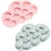 6 Pcs Silicone Mold Silicone Ice Mold Cake Mold Chocolate Mold Cookie Mold Baking Mold Biscuit Kitchen Supplies Silica Gel 22.6X14.5X1.5CMx3pcs Assorted Colorx3pcs - Buy Online on GoSupps.com