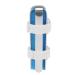 3 Sizes Aluminum Finger Hand Splints Finger Support Brackets Hand Restorers for Restoring Orthopedic Bends.(L-blue white) L blue white