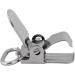 Buy Silver Metal Trousers Clips & Baby Pacifier Strap Snap Lock - Bed Sheet Mounting Clips for Pacifier Holders & Bibs (25mm/0.98in) - International Shipping Available - Buy Online on GoSupps.com