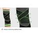 Knee Sleeve Compression Support for Joint Pain Relief - Improved Circulation - Size Medium - Buy Online on GoSupps.com