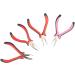 Remover Plier Hair Capsules Tongs 3 Holes Mini Plier for Micro Nano Ring Hair Extensions Applicates 1Pc Hair Extension Pliers Hair Extension Pliers (Color : Red-01) - Buy Online on GoSupps.com