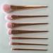 FRCOLOR 7pcs Durable Pink Makeup Brush Set - Eyeshadow Foundation & Face Brushes - Reusable Cosmetic Kit - Buy Online on GoSupps.com