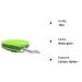 Buy Mystique Rubberized Towline 20mm with Hand Loop & Standard Carabiner - Neon Green 15m | International Shipping Available - Buy Online on GoSupps.com