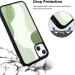 Idocolors Abstract Sage Green Phone Case Compatible with iPhone 15 Pro Aesthetic Durable Firm Protection Case Shockproof Dustproof Soft TPU Bumper Scratch Resistant Cover for iPhone 15 Pro iPhone 15 Pro Line - Buy Online on GoSupps.com