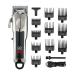 Retro Electric Hair Clipper with LED Digital Display - Rechargeable Home Hair Cutting Tool (19cm - Buy Online on GoSupps.com