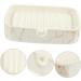 Amosfun 2pcs Draining Soap Dish Sponge Dish Hidden Valance Clips Soap Holder Self Draining Bar Soap Dish Self Draining Soap Holder for Bath Soap Stand Sponge Holder Marbling Ceramics White - Buy Online on GoSupps.com