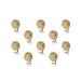 20pcs Wooden Teething Charm Toy Pacifier Clips for DIY Straps & Badge Holders - Buy Online on GoSupps.com