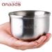 Anbbas 4.1" Lathering Foam Shaving Bowl - 3-Layer Heat Preservation Food-Grade 304 Stainless Steel Mug for Men s Close Shave - Buy Online on GoSupps.com
