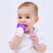 Vicloon Baby Bite Gloves & Bite Ring Toy | BPA Free Soft Teething Relief for 0-6 Months - Violet - Buy Online on GoSupps.com