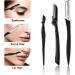 8-in-1 Stainless Steel Eyebrow Grooming Kit with Travel Case - All-in-One Eyebrow Tool for Women and Men - Buy Online on GoSupps.com
