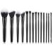 14 Pieces Of Bright Black Set Brush Makeup Brush Set Eyeliner Brush Eye Shadow Brush Brush Makeup Brush