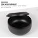 Beaupretty Stainless Steel Shaving Bowl with Lid - Deep Size Shaver Razor Cup for Men - Heat Insulation Barber Home Shave Soap Dish - Black - Buy Online on GoSupps.com
