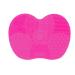 Lmyzcbzl Makeup Brush Cleaning Mat Silicone Cleaning Mat Silicone Makeup Brush Cleaning Mat Portable Makeup Brush Cleaning Pad Washing Tool for Makeup Brushes Rose
