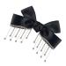 Beatifufu Bow Hairpin Rhinestone Hair Clip Hair Barrette for Women Hair Ornament Hair Bow Pin Female Hairpin Hair Bow Bow Clip Bow Hair Clip Hair Accessory Hair Clamp