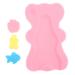 Didiseaon 1 Set Bath Sponge Pad Nonslip Bath Mat Mat Bath Sponge for Sponge Cushion Bath Pad Bath Sponges for Pink Body Wash Pp Newborn Take a Bath
