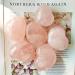 Natural Stones Rose Quartz Heart Reiki Crystal Gemstones Home Decoration - (Color: Rose Quartz Size: 40-60mm) Natural Stones and Minerals - Buy Online on GoSupps.com