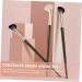 Baluue 12 Pcs Nose Shadow Brush Concealer Brush Cosmetic Brush Eye Shadow Brush Eyeshadow Wooden Handle - Buy Online on GoSupps.com