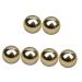 Ultechnovo 6 StK Gymnasikball From brass wristwear exercise balls Massage ball roller Hand rolling balls Foot massage ball Massage balls made of metal Small hand-rolling balls copper ball portable