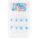 dijiusidy False Nail Fashionable Various Shapes Fingernail Full Coverage Strong Viscosity Adjustable Paster for Manicure Art 3 F741 3 1 count (Pack of 1) - Buy Online on GoSupps.com