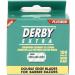 Derby Extra Double Edge Safety Razor Blades Silver 100 Count - Pack of 1 - Buy Online on GoSupps.com