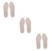 NOLITOY 3 Pairs Breathable Insoles Sports Insoles Sports Shoe Pads Leather Insoles Cowhide Insoles