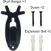 Highwild European Mount Skull Hanger - Antler Style | 1 Pack & 3 Pack Options - Buy Online on GoSupps.com