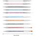 5 Pieces Dual End Nail Art Dotting Pen Acrylic Rhinestone Multi-Style s Gel Pens Painting Manicure Tool Manicures Accessories Sequins Multicolour - Buy Online on GoSupps.com