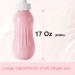 OFFO Perineal Bottle 17oz (500ml) - Postpartum Hygiene & Labor Delivery Essential - Set of 2 Pink Bottles - Buy Online on GoSupps.com