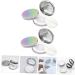 OHPHCALL Flour Holder 2PCS Box Powder box body powder loose face powder container Lovely Powder Cases Briquetting Miss Foundation Compact Case - Buy Online on GoSupps.com