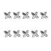 Metal Nail Art Studs 3D Metal Nail Art Jewelry Decorations Bows Rabbits Moon Multi-Shapes Nail Decoration Accessories Nail Art Jewels