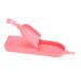 Soft Silicone Makeup Brush Bag with Side Brush Cleaner Flip Cover Dust Proof Makeup Brush Case Large Capacity Portable Brush Bag Travel Friendly Travel Brush Holder